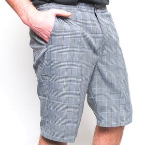 Cutter & Buck Plaid Preppy Country Club Tennis Prep Golf Old Money Shorts 36